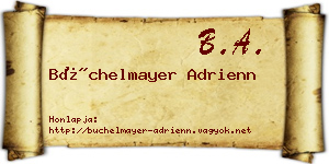 Büchelmayer Adrienn névjegykártya